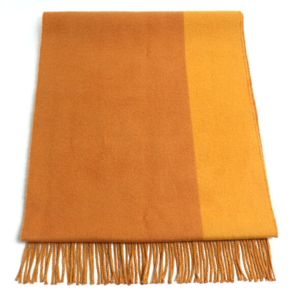 HERMES Orange Scarf - Picture 3 of 6